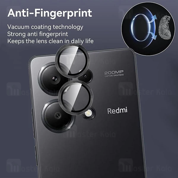 محافظ لنز فلزی دوربین شیائومی Xiaomi Redmi Note 13 Pro 4G Lens Shield