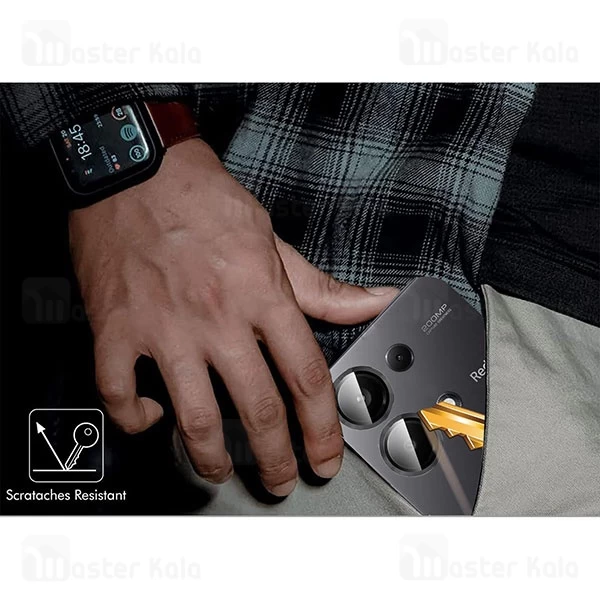 محافظ لنز فلزی دوربین شیائومی Xiaomi Redmi Note 13 Pro 4G Lens Shield