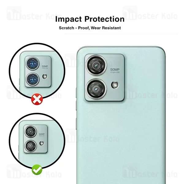 محافظ لنز فلزی دوربین موتورولا Motorola Edge 40 Neo Lens Shield