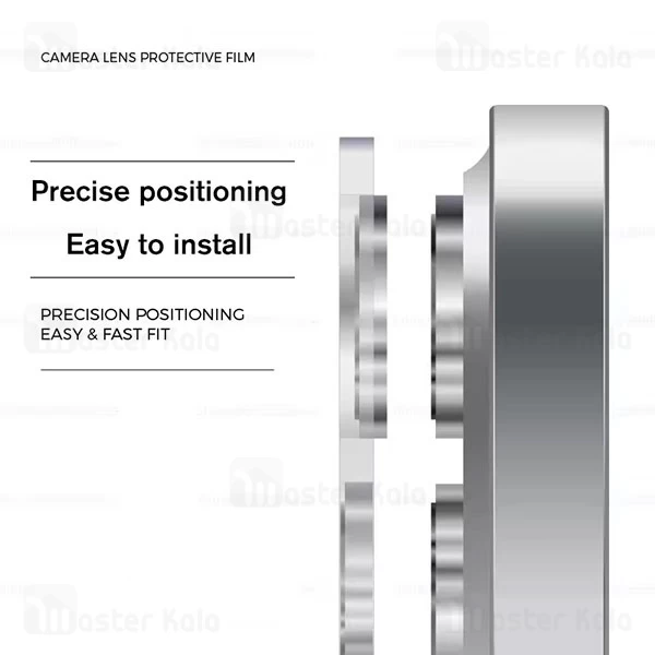 محافظ لنز فلزی دوربین شیائومی Xiaomi Poco M6 Pro 5G / Redmi Note 12R 5G / 12 4G Lens Shield