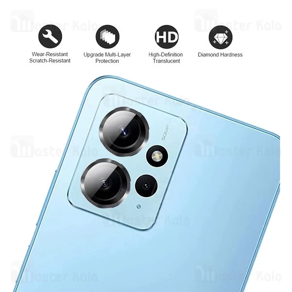 محافظ لنز فلزی دوربین شیائومی Xiaomi Redmi Note 12 4G Lens Shield