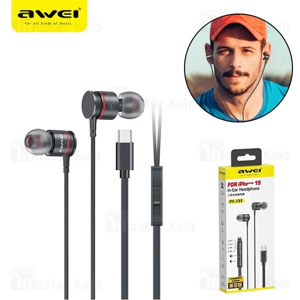 هندزفری سیمی Type C اوی Awei PC-13T