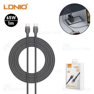 کابل Type C به Type C الدینیو LDNIO LC641C PD65W طول 1 متر توان 65 وات