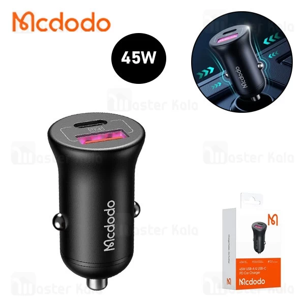 شارژر فندکی مک دودو Mcdodo CC-2680 توان 45 وات