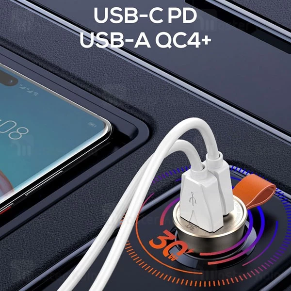 شارژر فندکی الدینیو Ldnio C509Q توان 30 وات