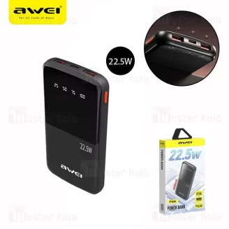 پاوربانک 10000 اوی Awei P10K توان 22.5 وات