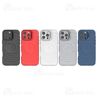 قاب سیلیکونی مگ سیف آیفون Apple iPhone 16 Pro Max Corrugated MagSafe