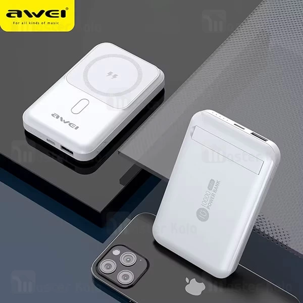 پاوربانک وایرلس 10000 مگنتی اوی Awei P139K توان 22.5 وات