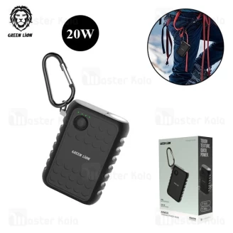 پاوربانک 10000 گرین لاین Green Lion Armor GNAR10K5MABK توان 20 وات دارای چراغ قوه