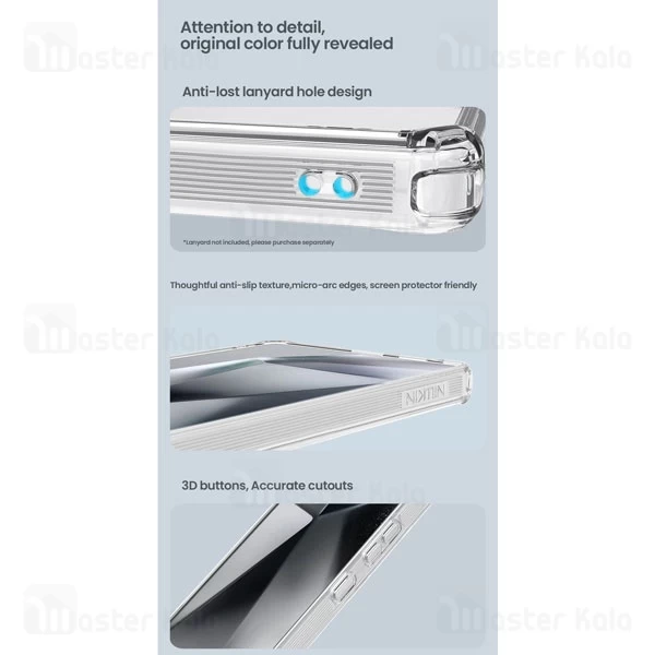 قاب محافظ مگنتی نیلکین سامسونگ Samsung Galaxy S25 Ultra Nillkin Nature TPU Pro Magnetic Case