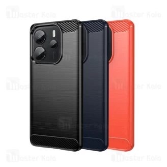 قاب فیبر کربنی شیائومی Xiaomi Redmi Note 14 4G Rugged Armor Fiber Carbon