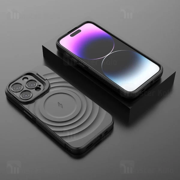 قاب سیلیکونی مگ سیف آیفون Apple iPhone 13 Pro Max Corrugated MagSafe