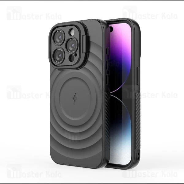 قاب سیلیکونی مگ سیف آیفون Apple iPhone 13 Pro Max Corrugated MagSafe
