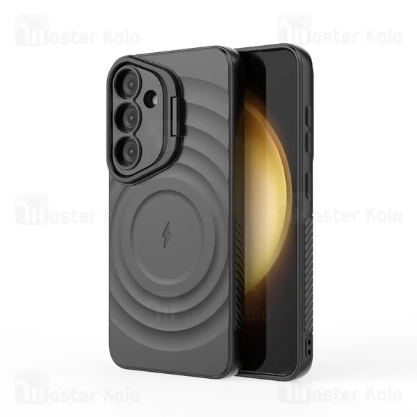 قاب سیلیکونی مگ سیف سامسونگ Samsung Galaxy S25 Plus Corrugated MagSafe