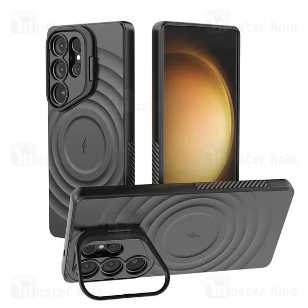 قاب سیلیکونی مگ سیف سامسونگ Samsung Galaxy S25 Ultra Corrugated MagSafe