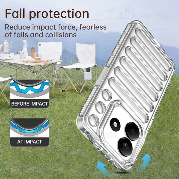 قاب پافر ضد ضربه شیائومی Xiaomi Redmi Note 14 5G TPU Capsule Shockproof