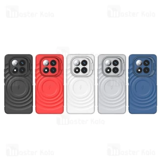 قاب سیلیکونی مگ سیف شیائومی Xiaomi Redmi Note 14 Pro Plus 5G Corrugated MagSafe