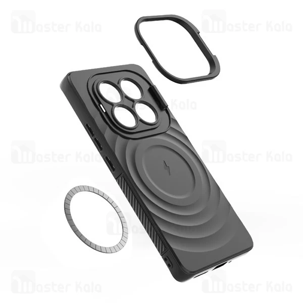 قاب سیلیکونی مگ سیف شیائومی Xiaomi Redmi Note 14 Pro Plus Pro Plus 5G Corrugated MagSafe