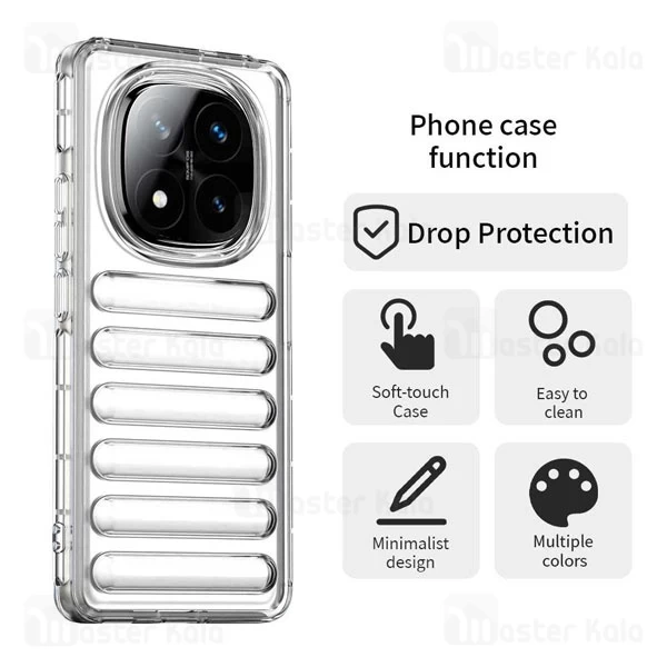 قاب پافر ضد ضربه شیائومی Xiaomi Redmi Note 14 Pro Plus 5G TPU Capsule Shockproof