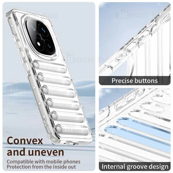 قاب پافر ضد ضربه شیائومی Xiaomi Redmi Note 14 Pro Plus 5G TPU Capsule Shockproof