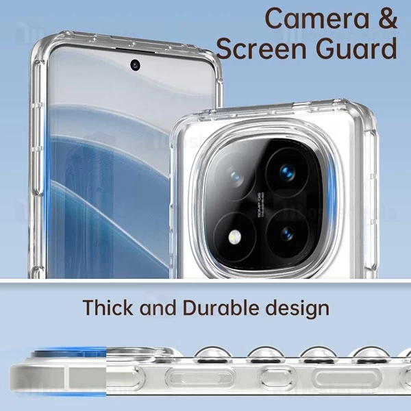 قاب پافر ضد ضربه شیائومی Xiaomi Redmi Note 14 Pro Plus 5G TPU Capsule Shockproof