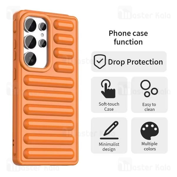 قاب پافر ضد ضربه سامسونگ Samsung Galaxy S25 Ultra TPU Capsule Shockproof