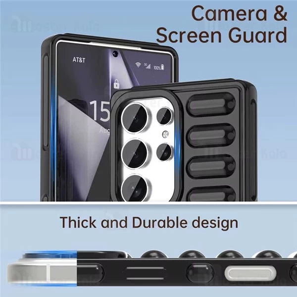 قاب پافر ضد ضربه سامسونگ Samsung Galaxy S25 Ultra TPU Capsule Shockproof