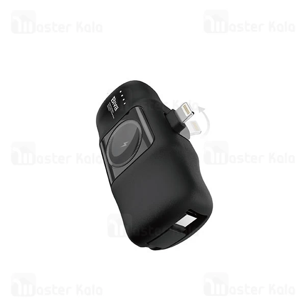 پاوربانک وایرلس 5000 بیوا Biva BP-033 توان 18.5 وات با کابل متصل