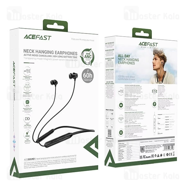 هندزفری بلوتوث گردنی ایس فست ACEFAST N3 Wireless Earphones