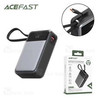 پاوربانک 20000 ایس فست ACEFAST M21 توان 65 وات همراه با کابل متصل