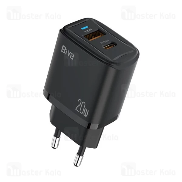شارژر دیواری بیوا Biva HC-33 PD QC3.0 Fast Charger توان 20 وات
