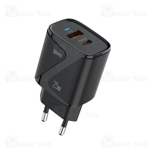 شارژر دیواری بیوا Biva HC-38 PD QC3.0 Fast Charger توان 25 وات