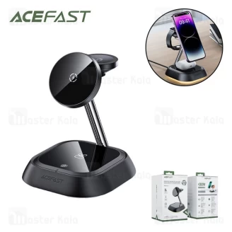 استند و شارژر وایرلس چند کاره مگ سیف ایس فست ACEFAST E16 با قابلیت شارژ اپل واچ
