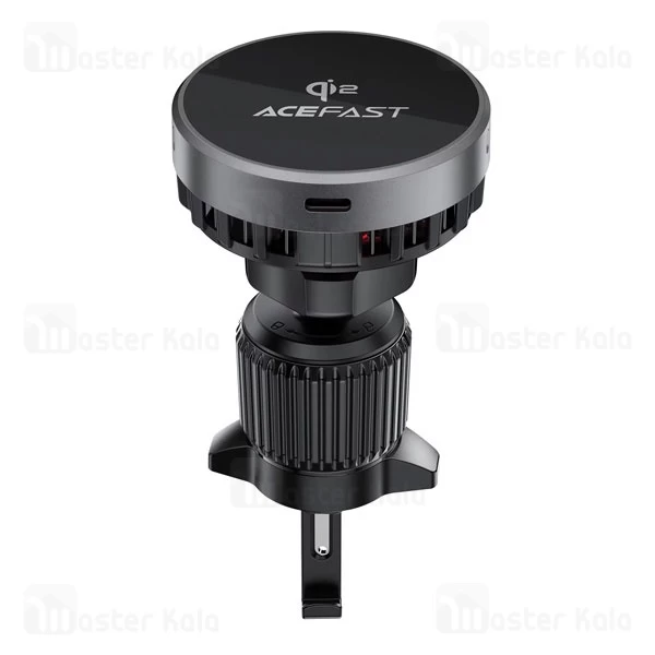 هولدر و شارژر وایرلس دریچه کولری مگ سیف ایس فست ACEFAST D40 Qi2 توان 15 وات