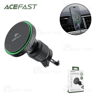 هولدر و شارژر وایرلس دریچه کولری مگ سیف ایس فست ACEFAST D33 Qi2 توان 15 وات