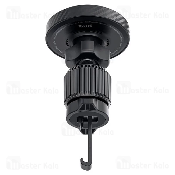 هولدر و شارژر وایرلس دریچه کولری مگ سیف ایس فست ACEFAST D33 Qi2 توان 15 وات