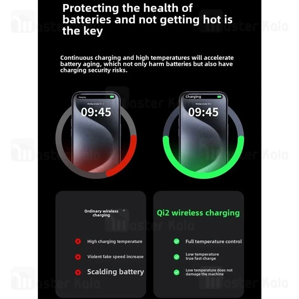 استند و شارژر وایرلس مگنتی بیوا Biva WLC-16 3in1 Magnetic wireless Charger با امکان شارژ اپل واچ