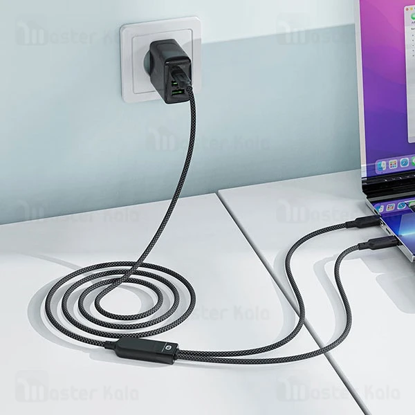 کابل دو سر ایس فست ACEFAST C5-11 طول 1.2 متر توان 100 وات