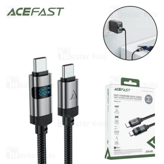 کابل Type-C به Type-C ایس فست ACEFAST C15-03 طول 1.2 متر توان 60 وات