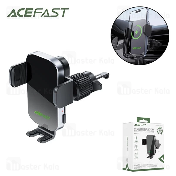 هولدر و شارژ وایرلس دریچه کولری هوشمند ایس فست ACEFAST D52