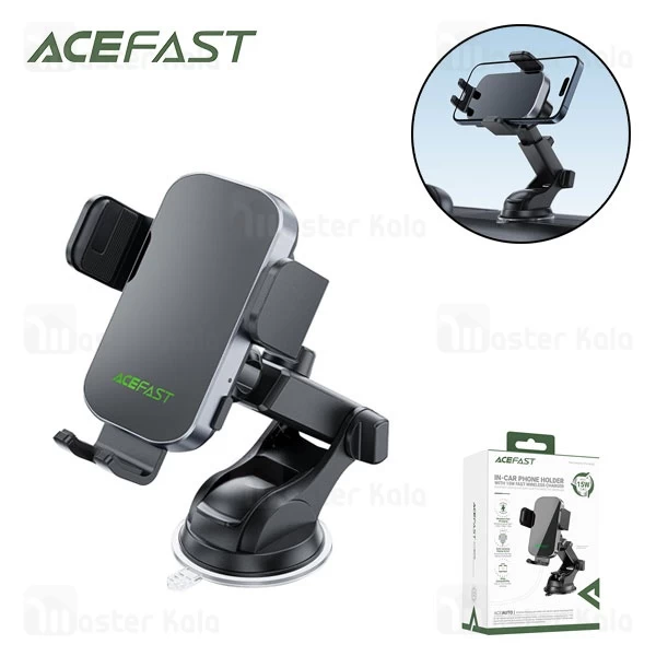 هولدر و شارژر وایرلس هوشمند ایس فست ACEFAST D53 توان 15 وات
