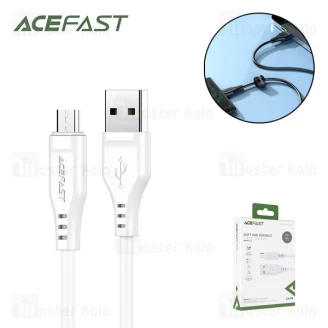 کابل میکرو یو اس بی ایس فست ACEFAST C3-09 شدت جربان 2.4 آمپر