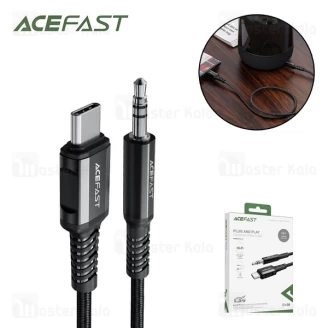 کابل AUX به Type C ایس فست ACEFAST C1-08 طول 1.2 متر