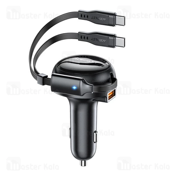 شارژر فندکی ایس فست ACEFAST B13 توان 53 وات همراه با کابل متصل