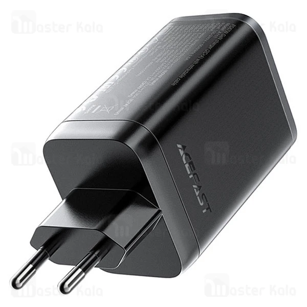 شارژر دیواری ایس فست ACEFAST A111 PD67W Fast Charger توان 67 وات همراه با کابل جمع شونده