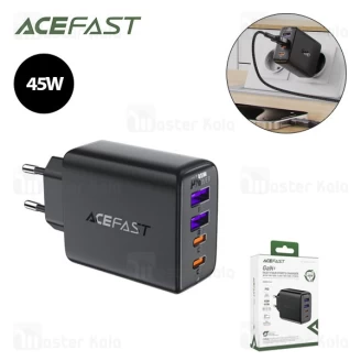 شارژر دیواری ایس فست ACEFAST A61 PD45W GaN Fast Charger توان 45 وات