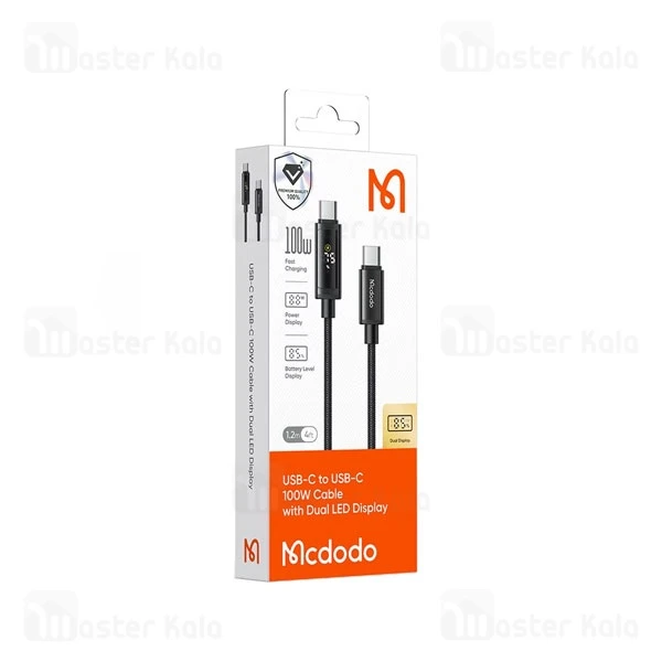 کابل Type-C به Type-C مک دودو Mcdodo CA-800 طول 1.2 متر توان 100 وات