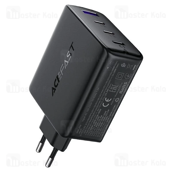 شارژر دیواری ایس فست ACEFAST A94 PD100W GaN Fast Charger توان 100 وات
