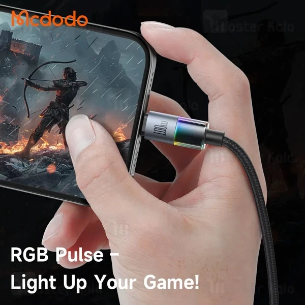 کابل Type-C به Type-C مک دودو Mcdodo CA-820 طول 1.2 متر توان 100 وات