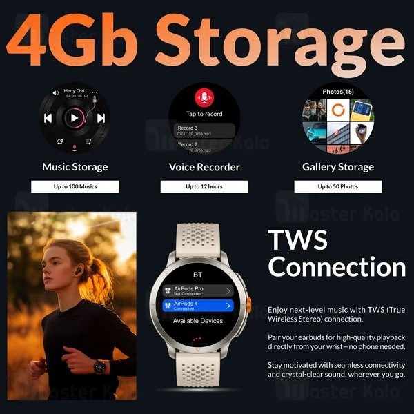 ساعت هوشمند شیائومی Xiaomi Glorimi GX Race